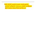 NUR 1022C week 6-exam study guide&lowbar; LATEST UPDATE &lpar; Q & As &rpar;&comma;100&percnt; CORRECT BEST EXAM SOLUTION RATED A&plus;