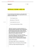 MODULE 2 EXAM &ndash;HESI VN GRADED A