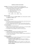 AP Statistics Unit 2 Review Guide