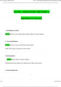 Astro 1 Kregenow Midterm 2 Questions with 100&percnt; Correct Answers &vert; Verified &vert; Latest Update 2024