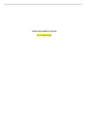 Southern New Hampshire University OL 211 Final Project