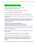 RMI Exam Study Guide &vert; 118 Questions with 100&percnt; Correct Answers