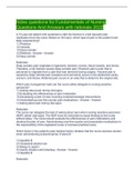  Nclex questions for Fundamentals of Nursing  Questions And Answers with rationale 2022