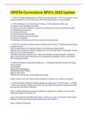 OPOTA Corrections SPO's 2022 Update &vert; with Complete Solution