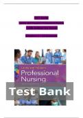 TEST BANK for Leddy and Pepper&rsquo;s Professional Nursing 10th Edition by Hood Chapters 1 to 22 Complete ISBN&semi;9781975172626