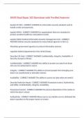   D430 Final Exam 102 Questions with Verified Answers&comma;100&percnt; CORRECT