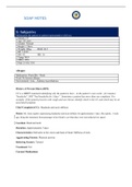 NR 509 Week 1 Health History SOAP Note&sol;NR 509 Week 1 Health History SOAP Note&sol;NR 509 Week 1 Health History SOAP Note