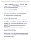 CompTIA Project&plus; &lpar;PK0-004&rpar; NEW UPDATE TEST EXAM SOLUTION 2022