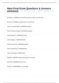 Mam Final Exam Questions & Answers 2024&sol;2025