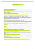 OBHR 3330 Chapter 8 &vert; Questions with complete solutions