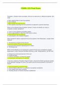 FDREL 333 Final Exam &vert; Questions with 100&percnt; Correct Answers