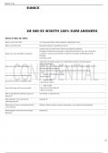 AR 600-55 WITH ANSWERS GRADED A&plus;