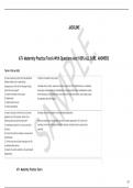  ATI- Maternity Practice Test A With Questions And 100&percnt; ALL SURE  ANSWERS
