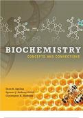 Test Bank for Biochemistry Concepts and Connections 1st Edition by Dean R&period; Appling&comma; Spencer J&period; Anthony-Cahill & Christopher K&period; Mathews &comma; ISBN&colon; 9780321839923 &vert;COMPLETE TEST BANK&vert; Guide A&plus;