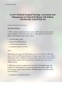 Summary: Lewis's MedicalSurgical Nursing Test bank : Chapter 34. Management: Heart Failure