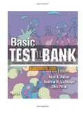 Basic Immunology 5th Edition Abbas Test Bank