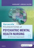 eBook for Varcarolis’ Foundations of Psychiatric Mental Health Nursing: A Clinical Approach, 8th ed (Halter)
