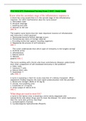 PN2 NUR 2571 Professional Nursing Exam 2 2019 - Study Guide