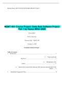 Getta Byte Software Project - Part 1 - Devry University; MGMT 404 Course Project-