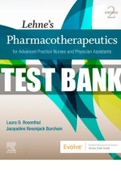 Test bank Lehne's Pharmacotherapeutics for Advanced Practice Nurses and Physician 2nd Edition Test Bank  - Chapter 1 - 92 | Complete Guide 2022