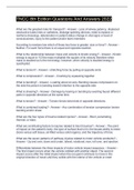 TNCC 8th Edition Questions And Answers 2022