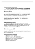 Microbiology Basics Questions and Answers