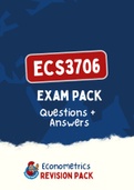 ECS3706 - Exam PACK (2022)