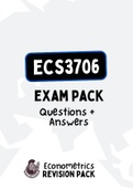 ECS3706 - Exam PACK (2022) 