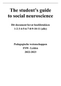 HELE BOEK the student's guide to social neuroscience samenvatting