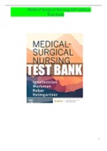 TEST BANK Medical-Surgical Nursing 10th Edition 