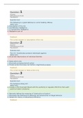 MAT 150 All Tests Review Questions and Answers- Straighterline NEW 2022