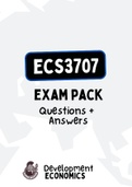 ECS3707 - EXAM PACK (2022)