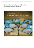 Solution Manual for Survey of Operating Systems 6th Edition 