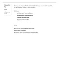 Straighterline COM 101 Graded Exam 1 - Exam 4&comma; Midterm And Final Exam STUDY PACKAGE With Questions And Answers&period;