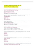 Nutrition Proctored Exam&period;docx