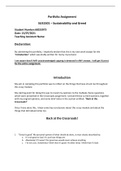 SUS1501 ASSIGNMENT 9 PORTFOLIO SEMESTER 2 2022