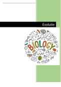 Biologie samenvatting hoofdstuk 4 Evolutie (bvj) vwo 4