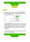 NURSING 2058NUTRITION EXAM 2 Q & AS BEST EXAM SOLUTION SATISFIED GUARANTEED LATEST UPDATE 2022&sol;2023 GRADED A&plus; Rasmussen College