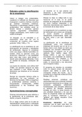 Summary La planificación de la enseñanza, ISBN: Profesorado de Francés