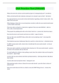 CNA Practice Test &lpar;NNAAP&rpar; Questions And Answers 2022&sol;2023 With Complete Solution Rated A&period;