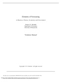 Elements of Forecasting 4th Edition Diebold Solutions Manual.