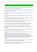 AORN Periop 101 Final Exam Study Guide&semi; Questions And Answers 2022&sol;2023 Latest Update&period;&semi;Download&period;