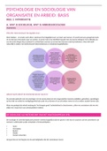Samenvatting&colon; Sociologie - Graduaat HR - Vives