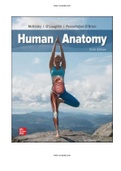Human Anatomy 6th Edition McKinley Test Bank
