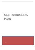 Unit 20 Business plan LAC