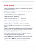 CCHP general  Questions and Answers New &lpar;2024&sol;2025&rpar; Solved 100&percnt; Correct