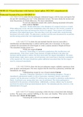 MODULE 9 Exam Questions with Answers Latest update 2022&sol;2023 comprehensively Elaborated Guaranted Success GRADED A&plus;