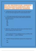 BIO 1001 MIDTERM EXAM  WITH 100&percnt; CORRECT AND VERIFIED ANSWERS