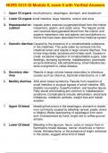 NURS 5315 GI Module 9&comma; exam 5 with Verified Answers