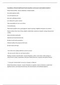 Foundations of Mental Health Exam Practice Questions and Answers Latest Update Graded A&plus;